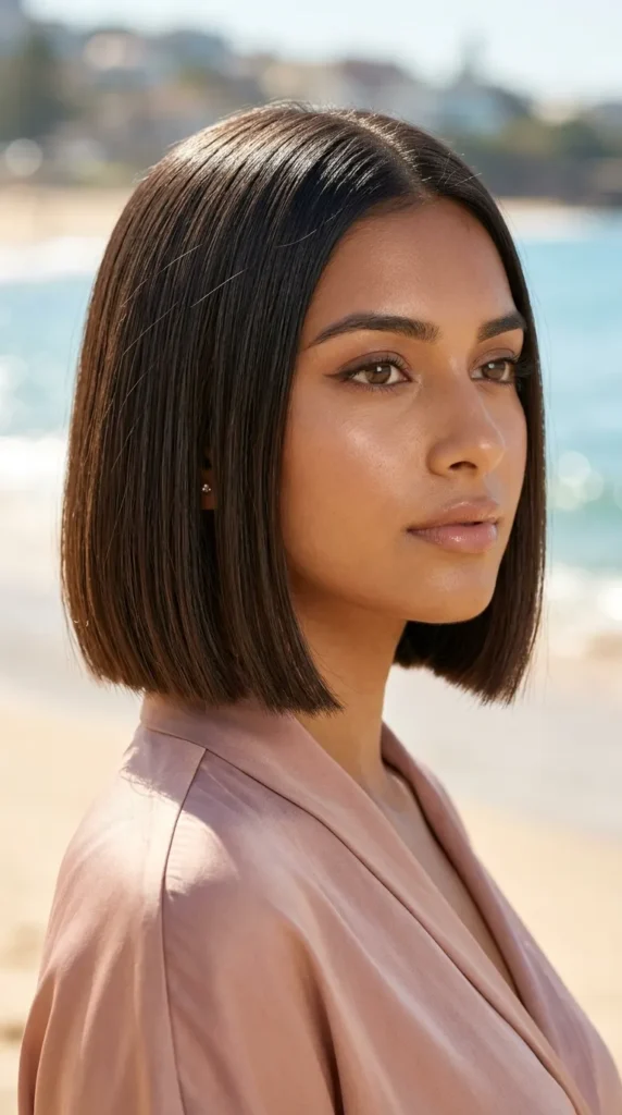 Clean-Line Bob for Thin Hair