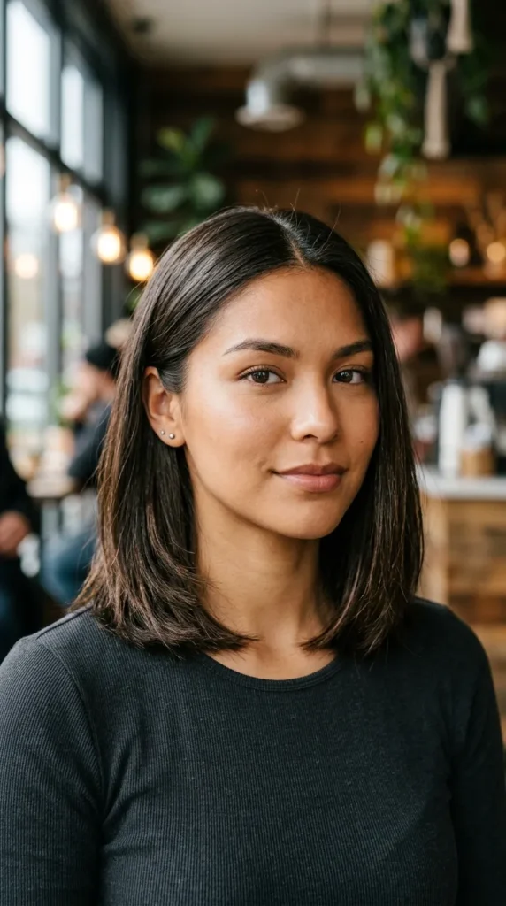 Collarbone Bob (Long Bob/Lob)