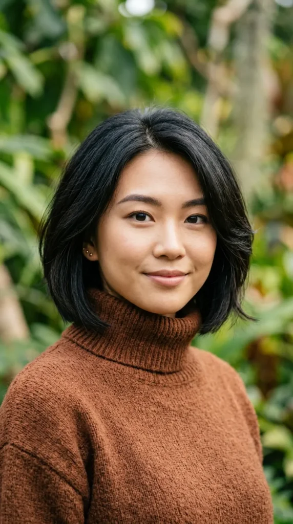 Collarbone Bob for Thin Hair
