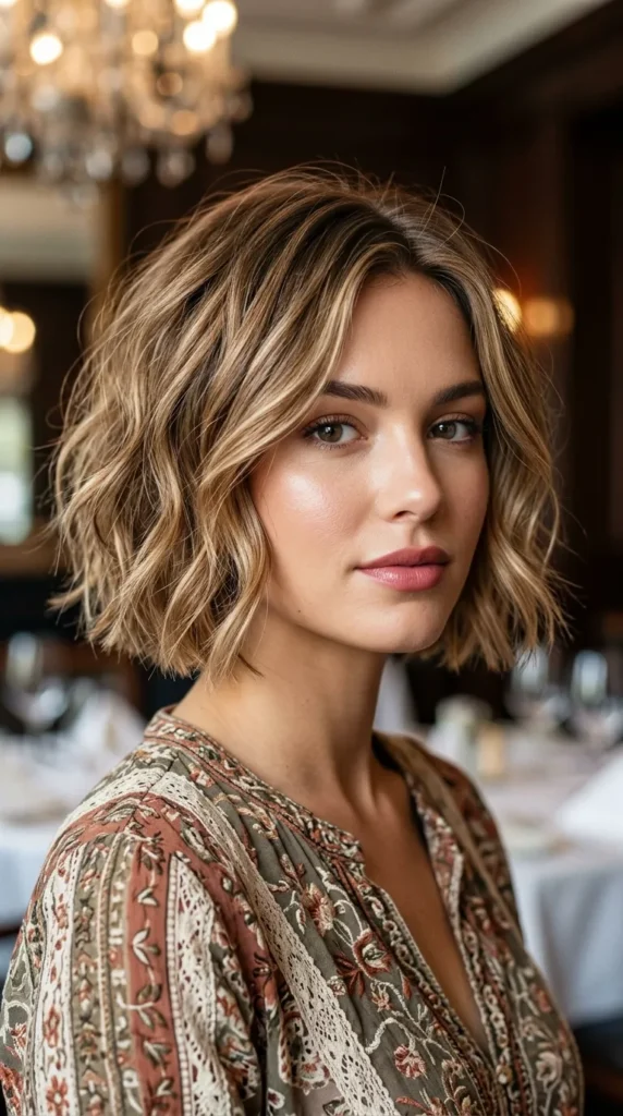 Contemporary Bob for Thin Hair