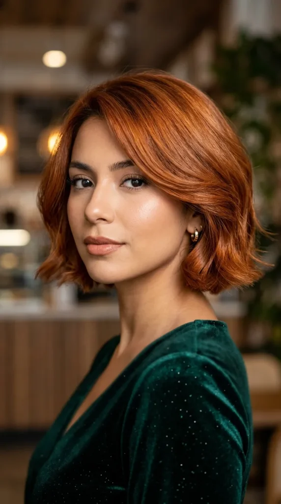 Copper Italian Bob