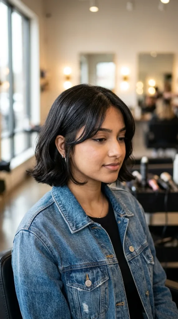Coquette Bob for Oval Face Flair