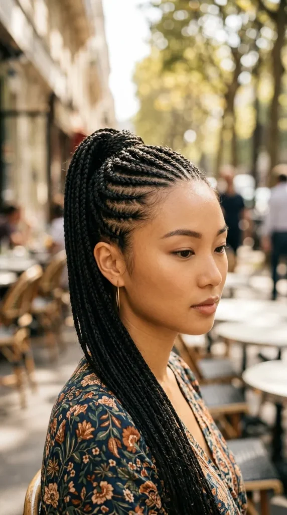 Cornrow Ponytail