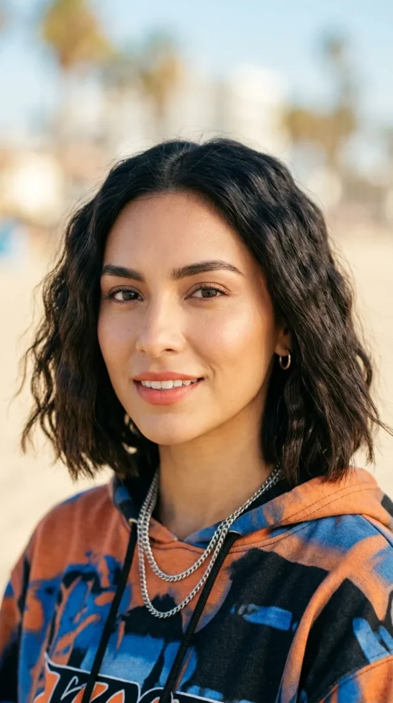 Crimped Bob with Modern Texture