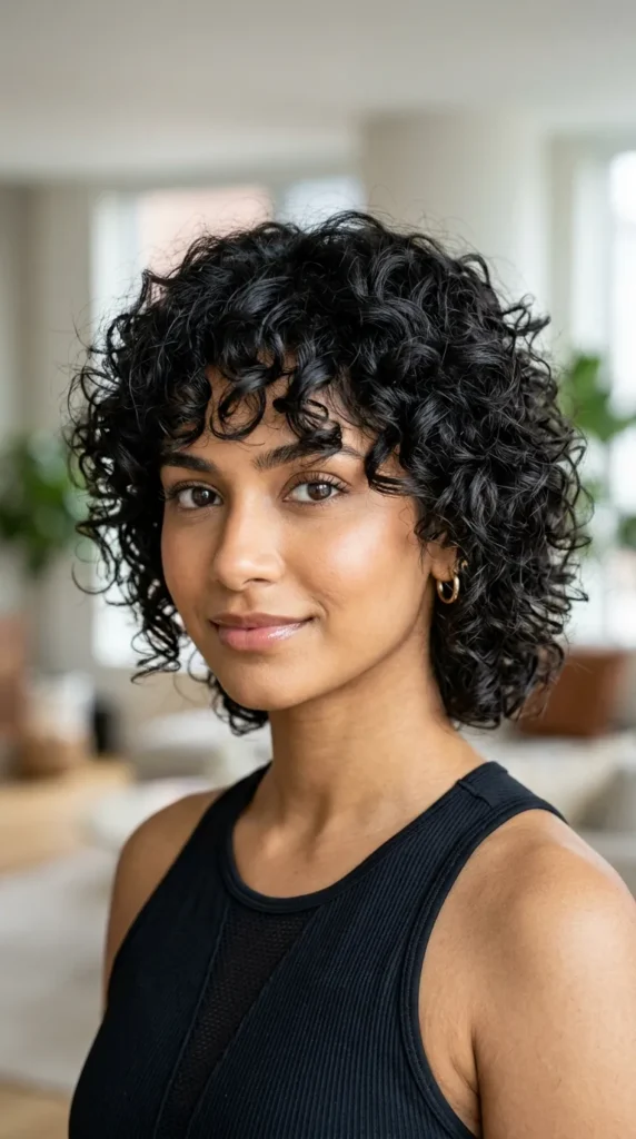 Curly Bixie Bob with Textured Ends