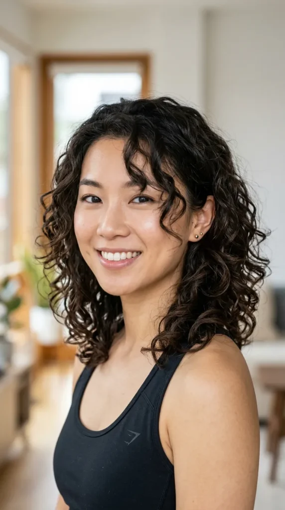 Curly Lob with Soft Layers