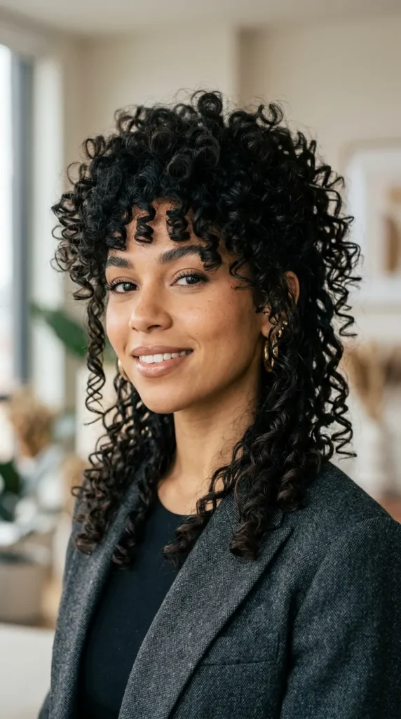 Curly Octopus Haircut