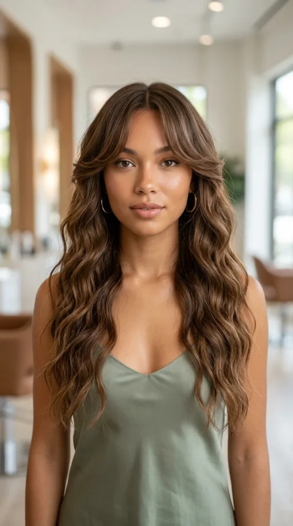 Curtain Bangs and Mermaid Waves