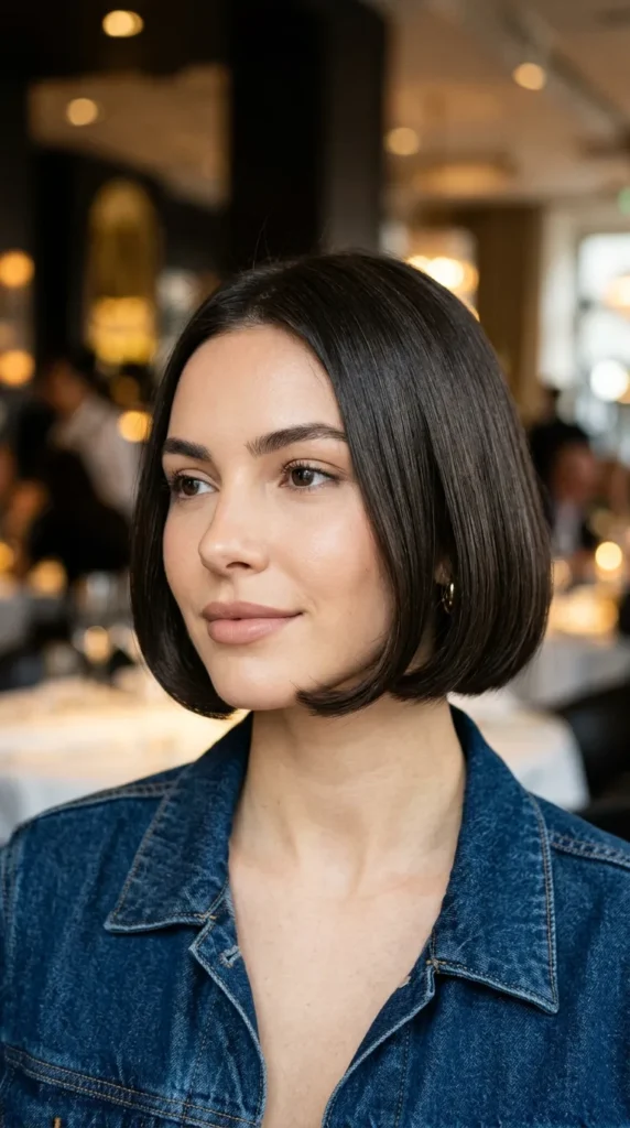 Curved Bob with Polished Ends