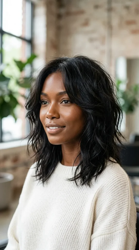 Effortless Medium Textured Layers