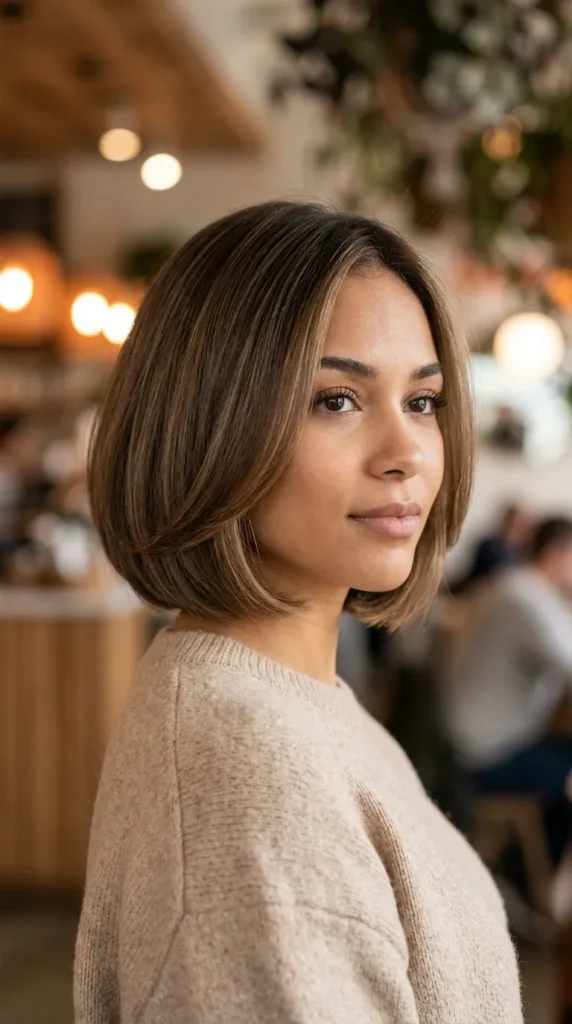Elegant Bob for Thin Hair