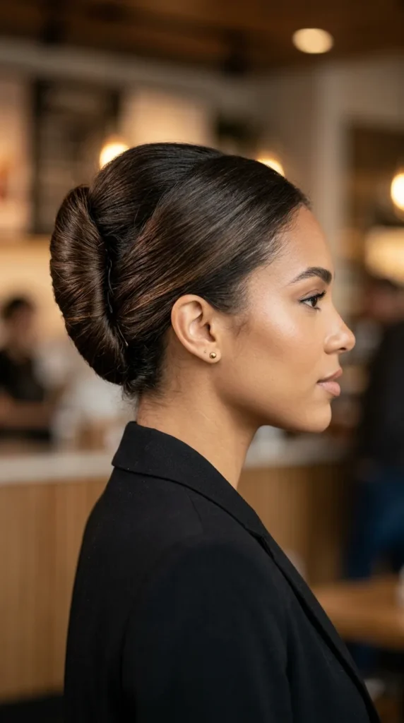 Elegant French Twist Updo
