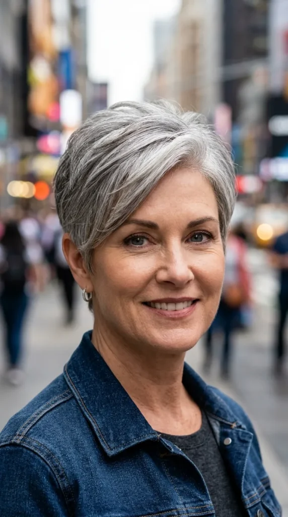 Elegant Pixie for Women Over 50
