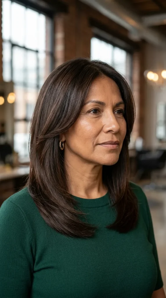 Elegant V Cut for Women Over 40