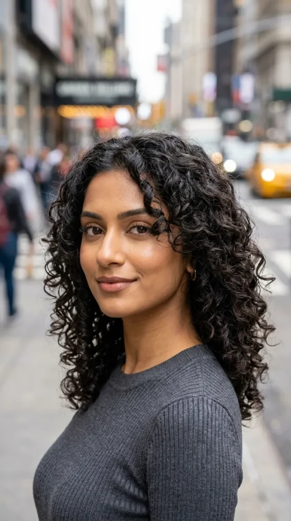 Face-Framing Curly Layers