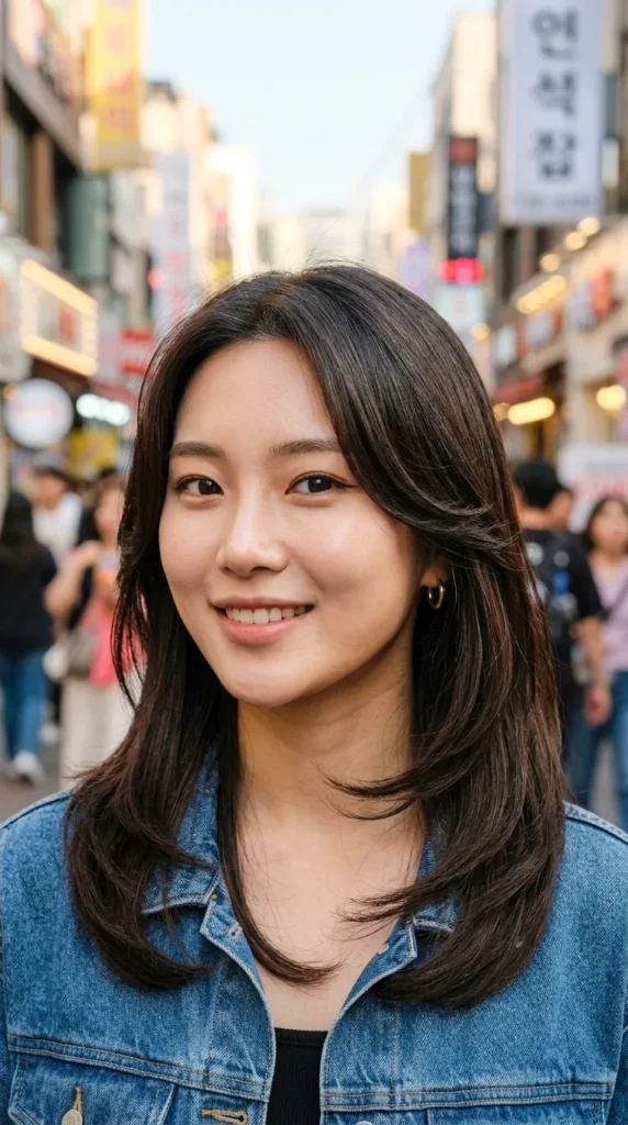 Face-Framing Korean Layers