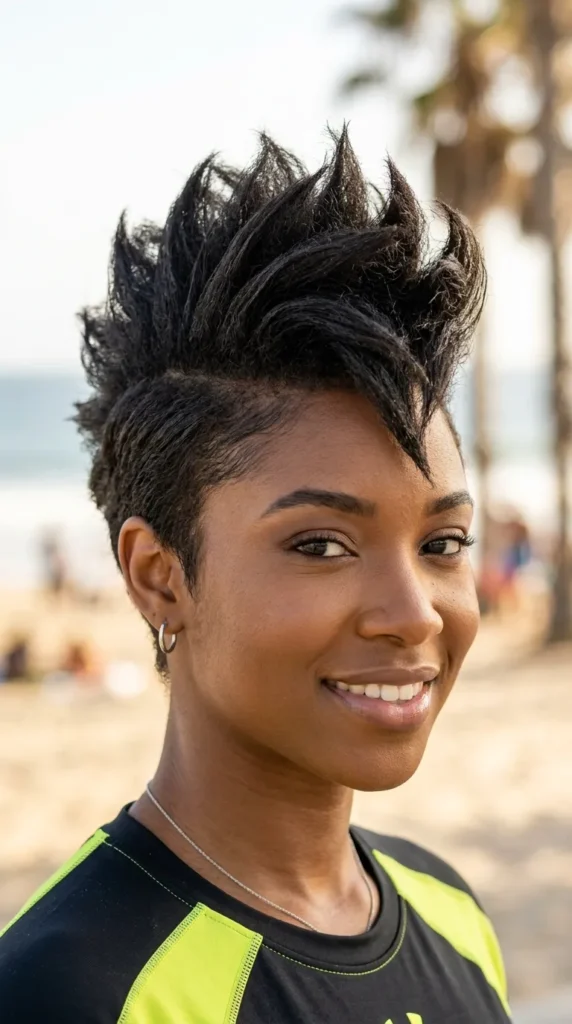 Faux Hawk Pixie Style