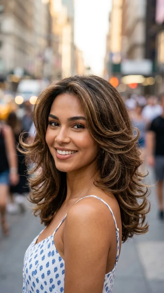 Flipped-Out Layered Blowout
