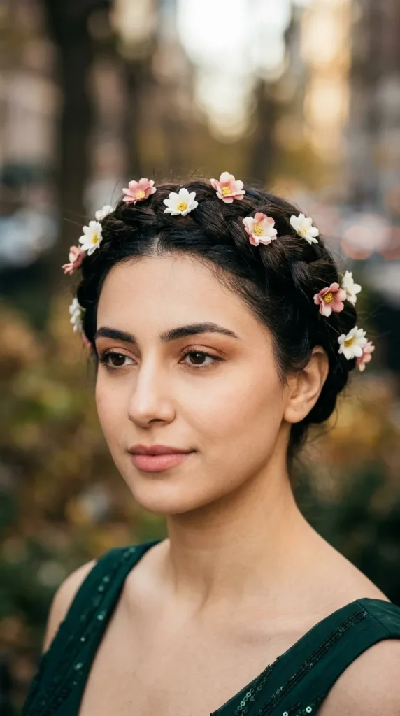 Floral Crown Braids