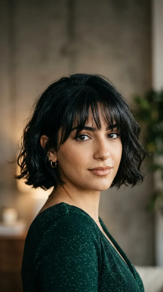 French Bob for Oval Face