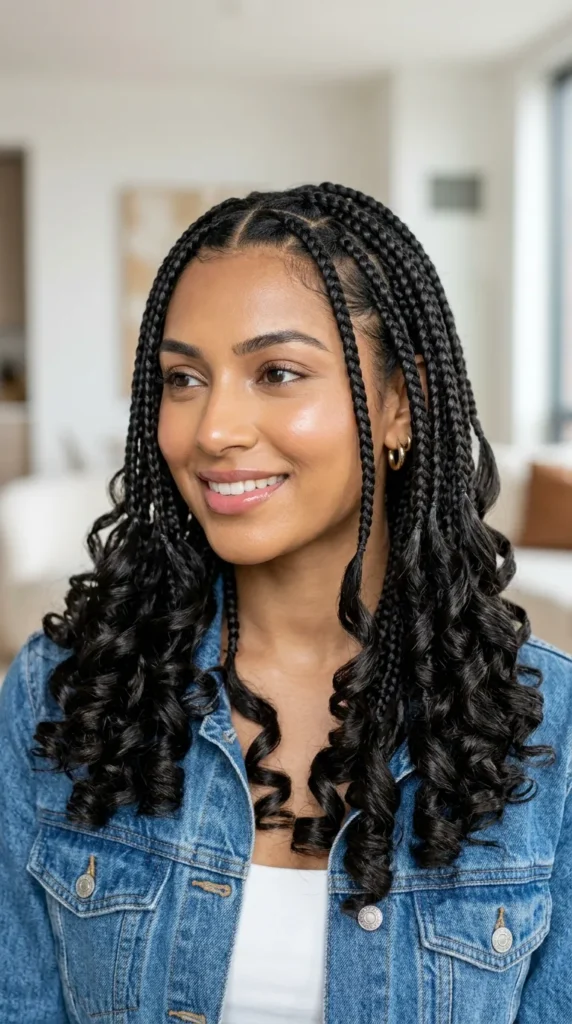French Curl Braids (Trending)