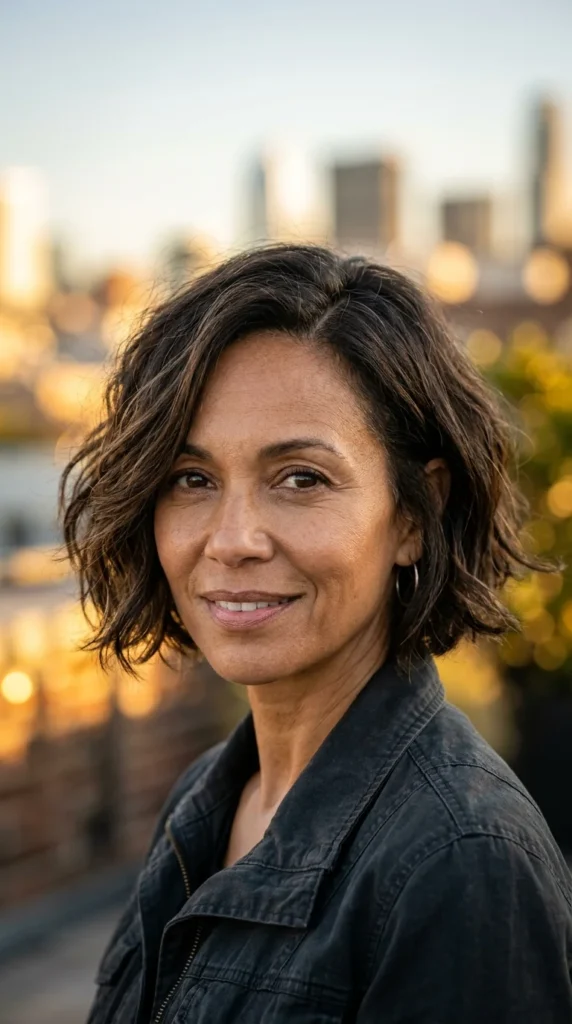 French-Inspired Italian Bob with Airy Texture