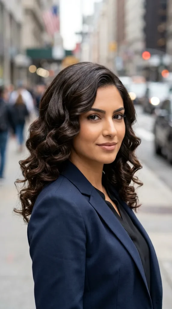 Glam Hollywood Curls