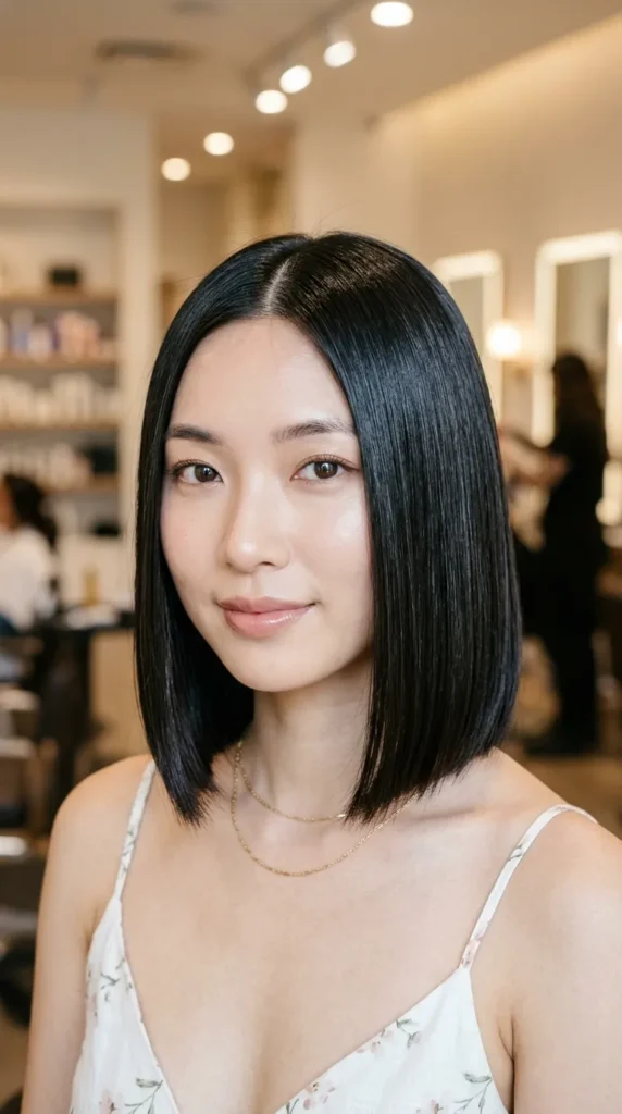 Glass Bob for Thin Hair