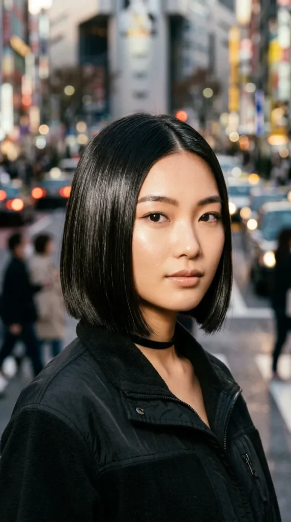 Glass Hair for Oval Face