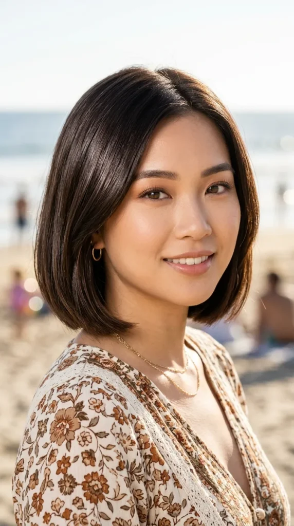 Glossy Italian Bob