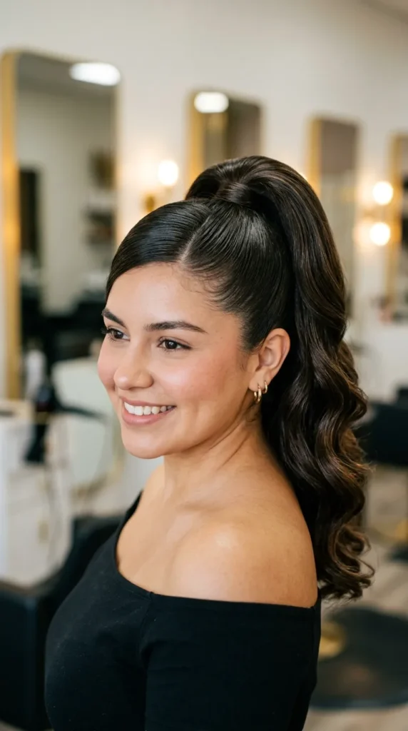 Hollywood Glam Ponytail