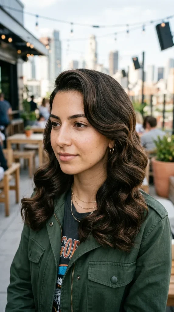 Hollywood Waves for Long Hair