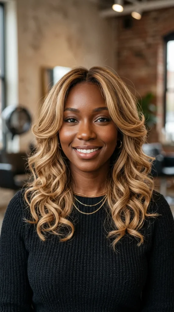 Honey Blonde V Layers