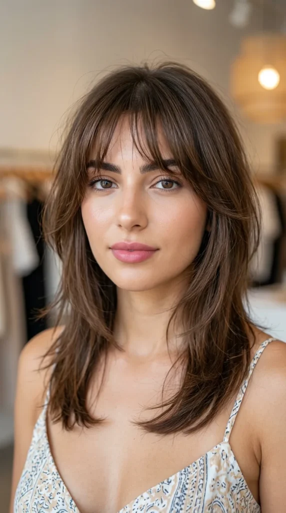 Hush Cut Bangs Inspired by Korean Trends