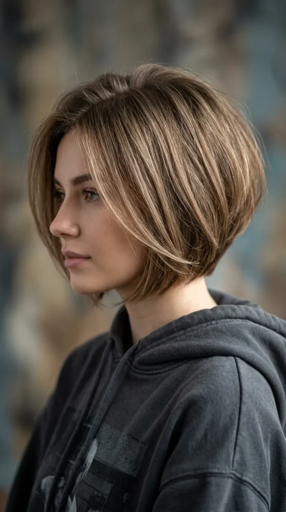 Inverted Bob for Thin Hair