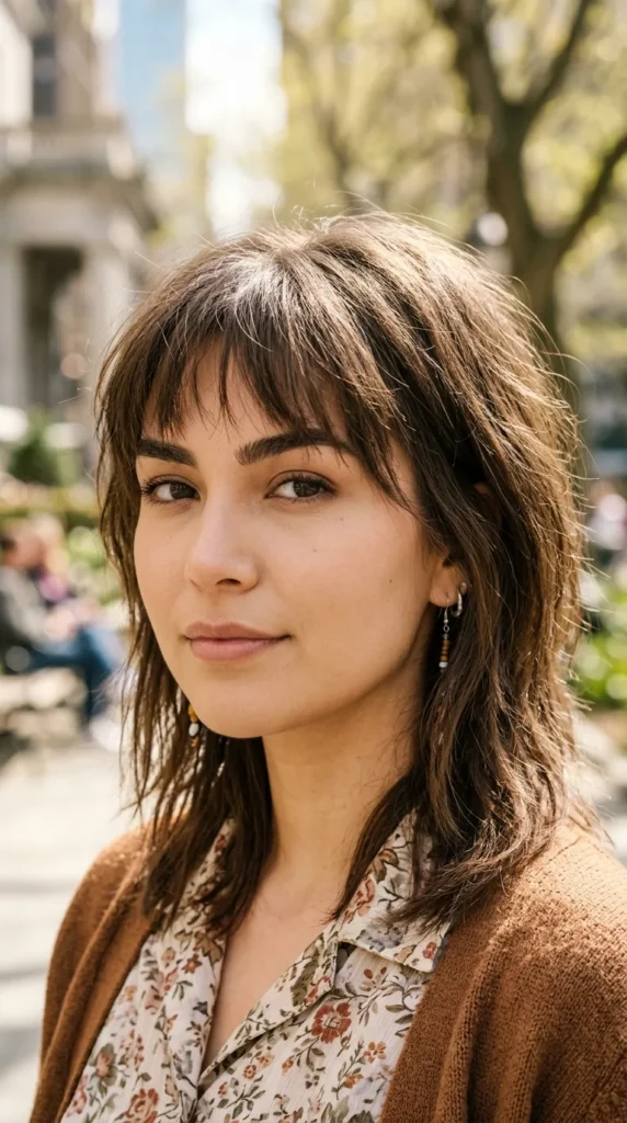 Invisible Layer Bangs