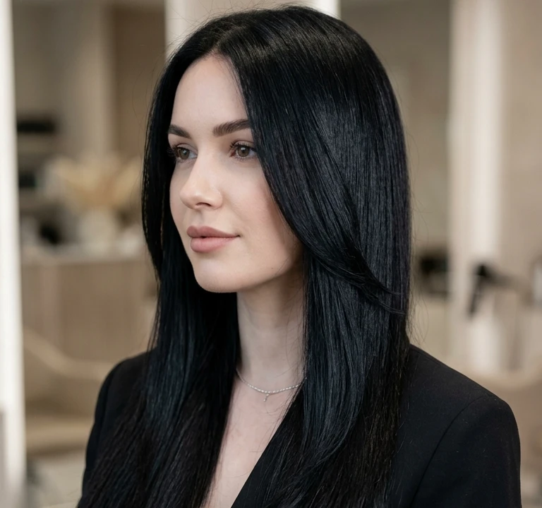 Invisible Layers Haircut for Straight Hair