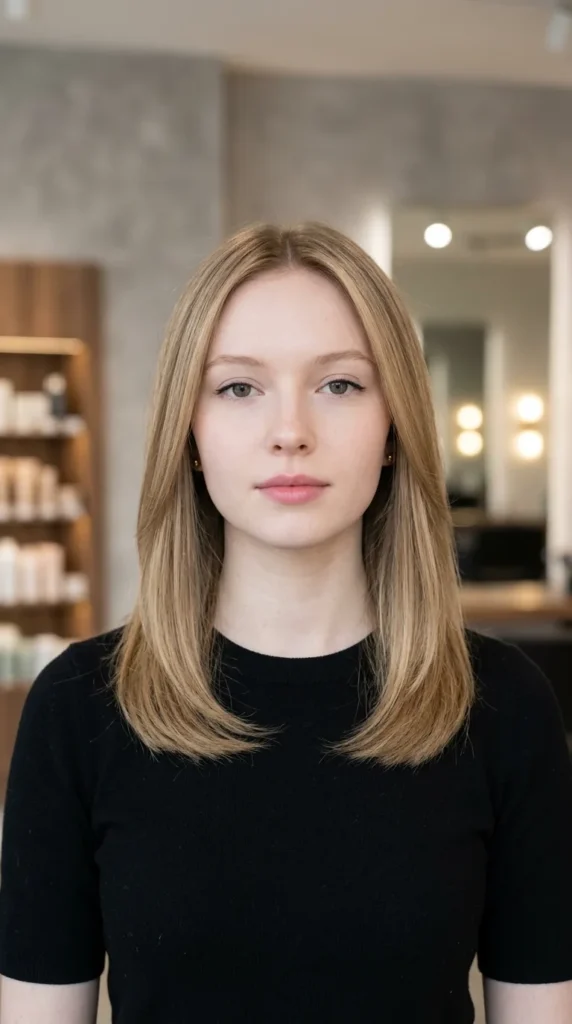 Invisible Layers for Thin Straight Hair