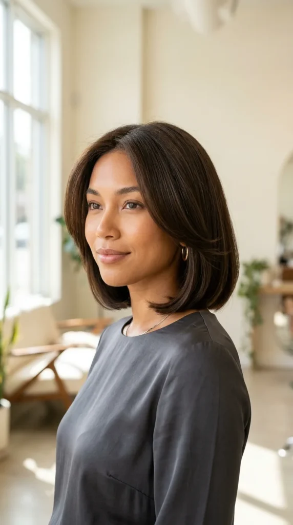 Invisible Layers with Soft Luxe Bob Finish
