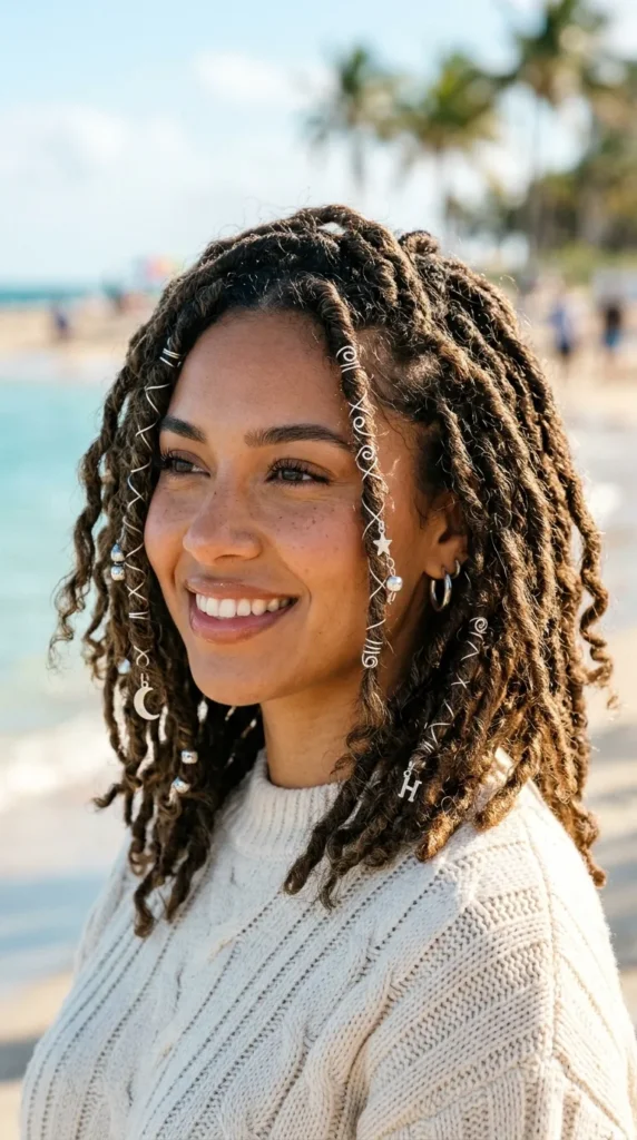 Invisible Locs for Birthday Glam