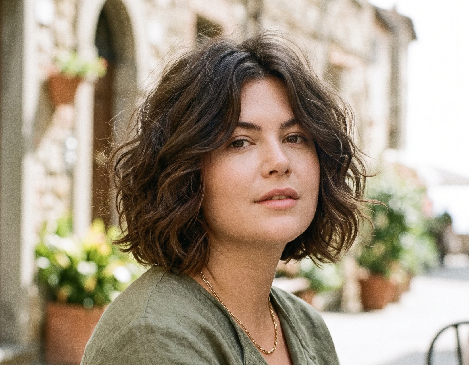 Italian Bob Haircuts for Round Face