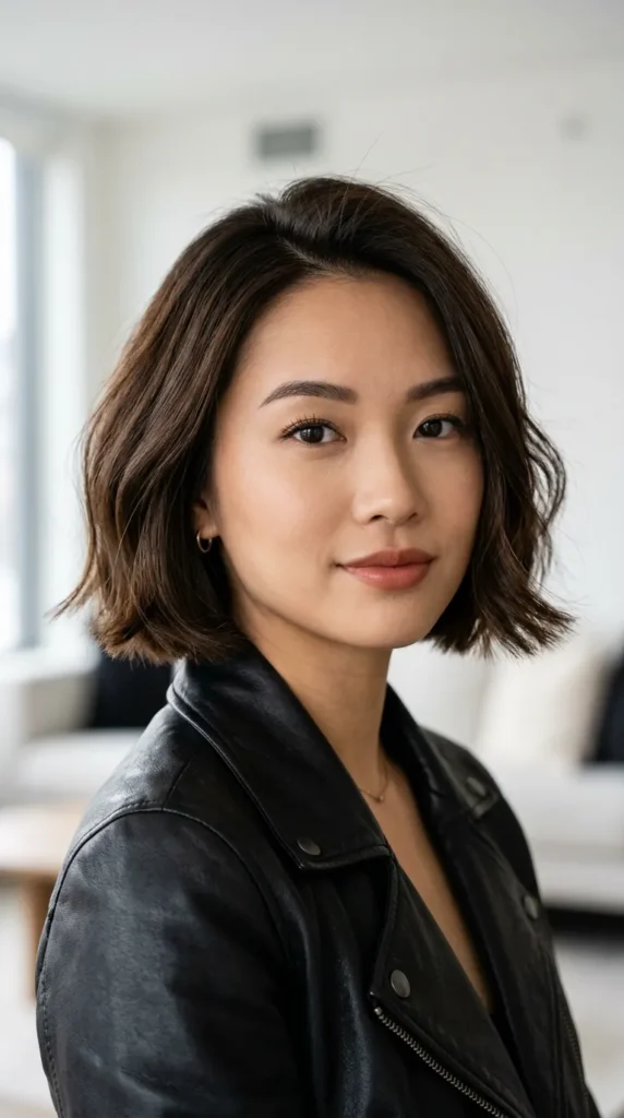 Italian Bob for Fine Hair