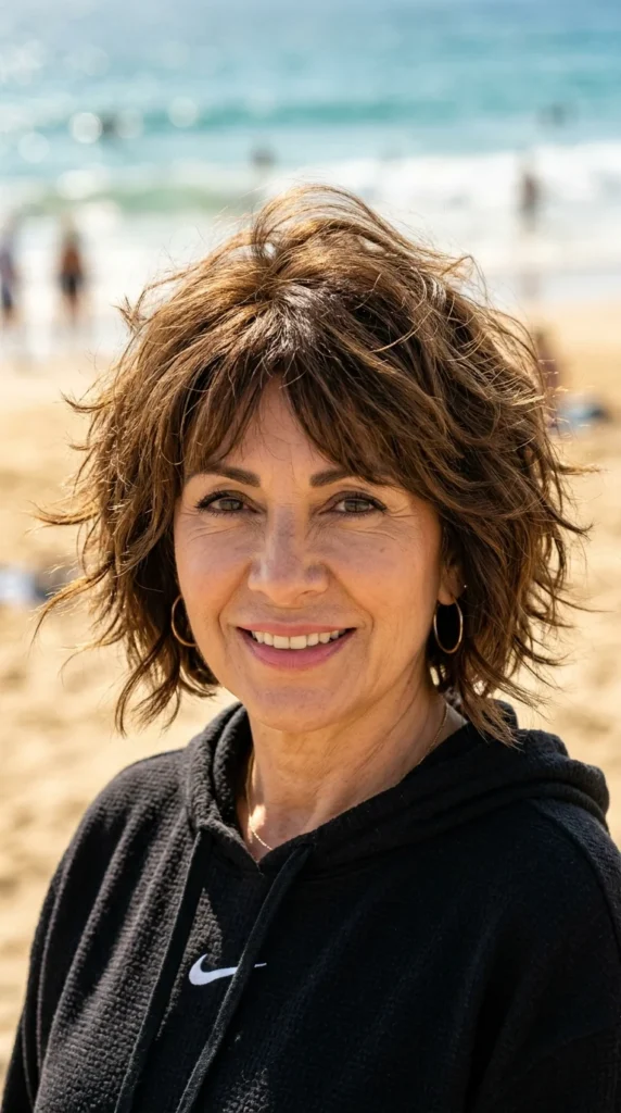 Italian Bob with Soft Shag-Inspired Layers