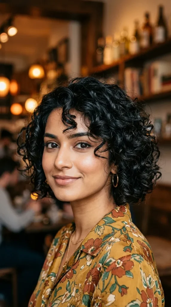 Italian Curly Bob
