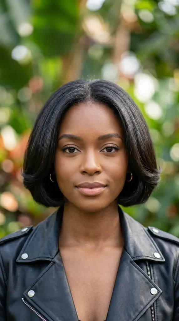 Jaw-Length Bob for Thin Hair