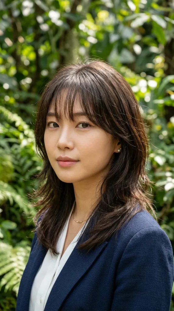 K-Drama Inspired Korean Wolf Cut