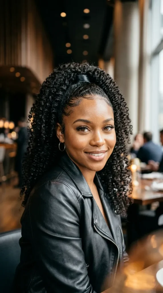 Kinky Curly Ponytail