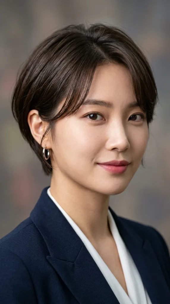 Korean Bixie Haircut