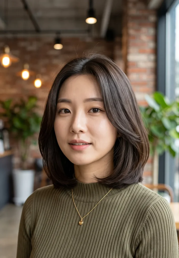 Korean Bob with Invisible Layers