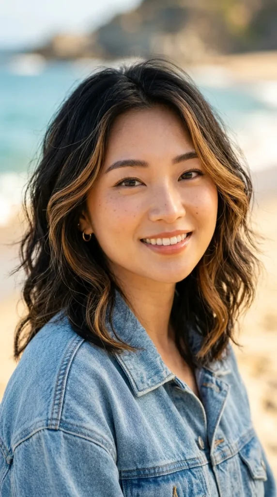 Korean Caramel Accent Hair